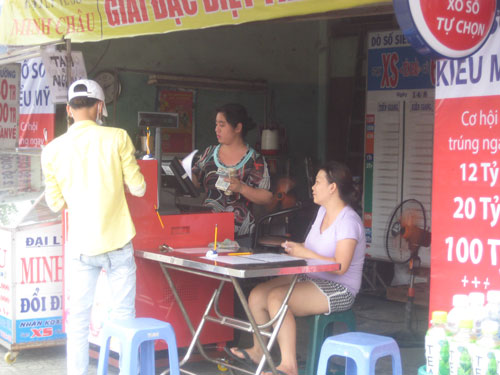 Chiêu lừa mở quầy vé số điện toán - Tructiepxoso.Vn