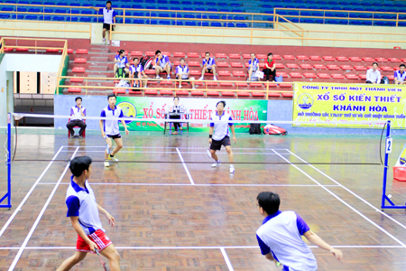 Lễ khai mạc giải cầu lông Xổ số kiến thiết Khánh Hoà lần thứ 17 - Tructiepxoso.Vn