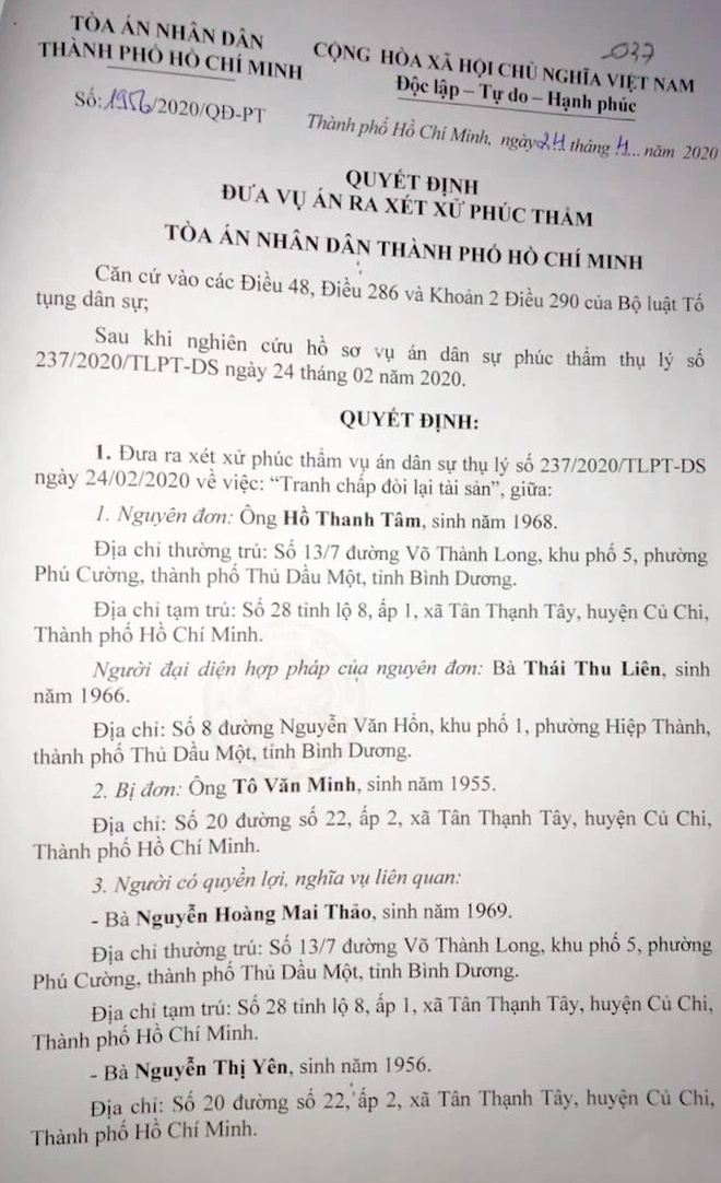 Kiện bạn đòi trả 2 tờ vé số trúng đặc biệt - Tructiepxoso.Vn