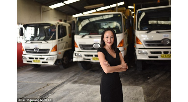 Nhờ rác, cô gái gốc Việt Le  Ho đã tạo nên công ty triệu đô trên đất Úc - Tructiepxoso.Vn